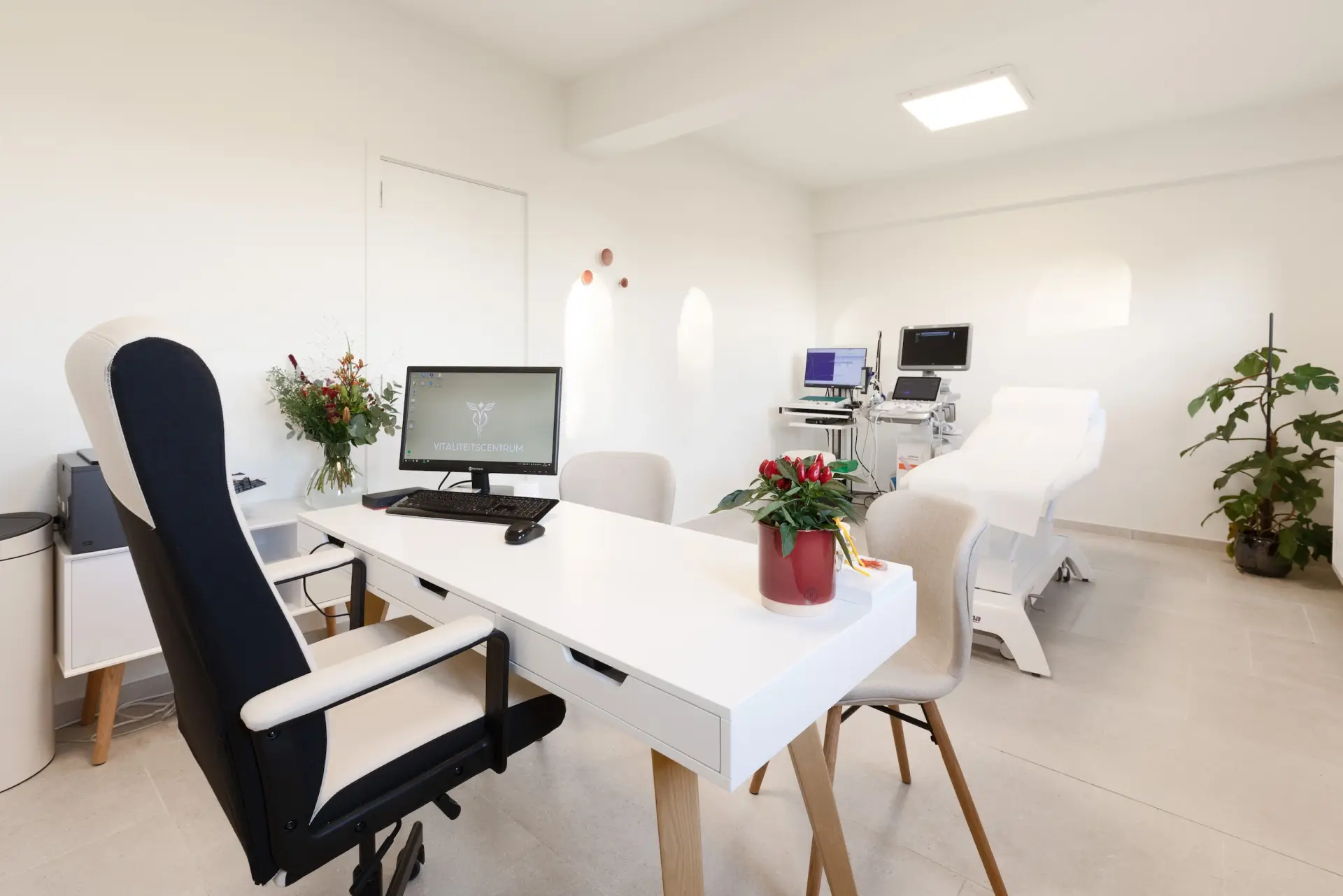 Consultatieruimte in het Vitaliteitscentrum
